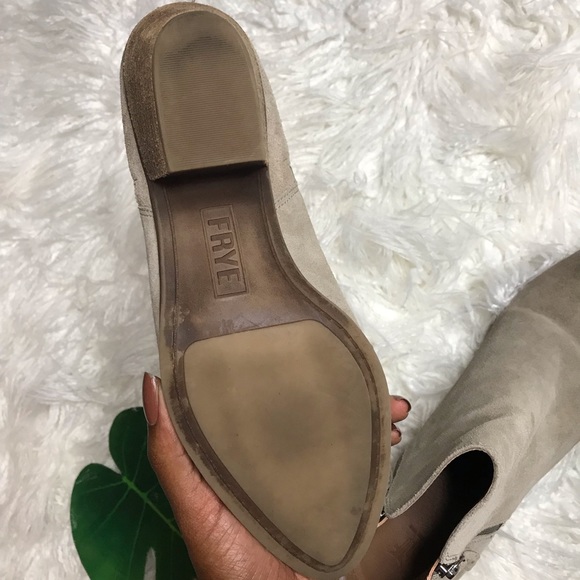 Frye Ash Grey Ankle Boots - Picture 4 of 6